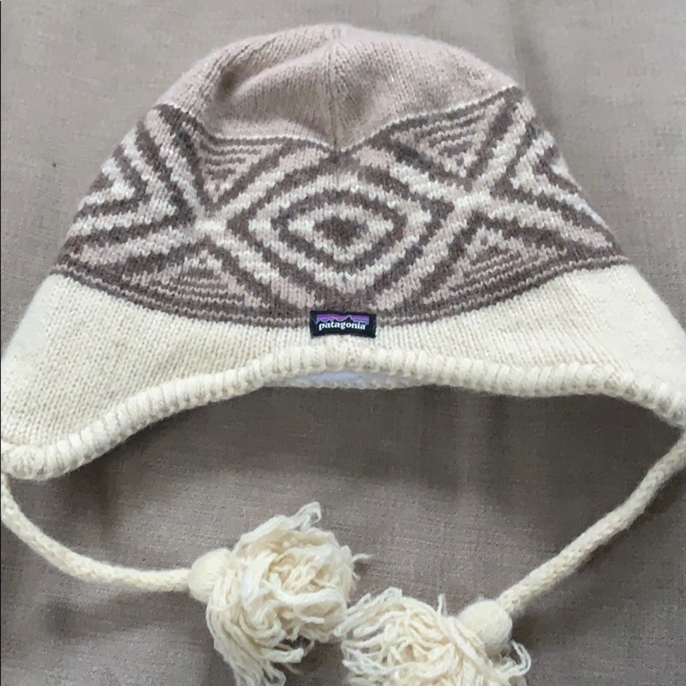 Kids Patagonia Fleece lined hat